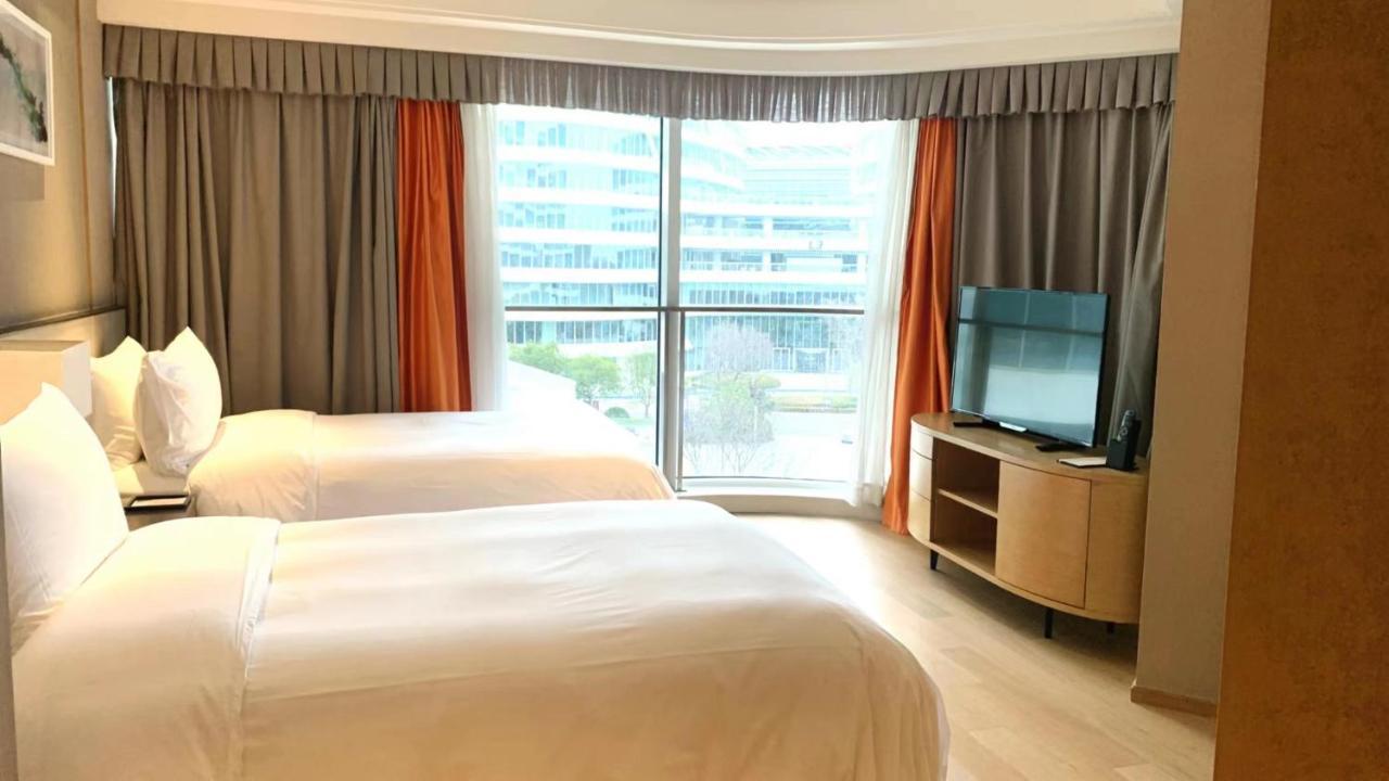 Hongqiao Primus Residence Apartment - National Exhibition Center Sanghaj Kültér fotó