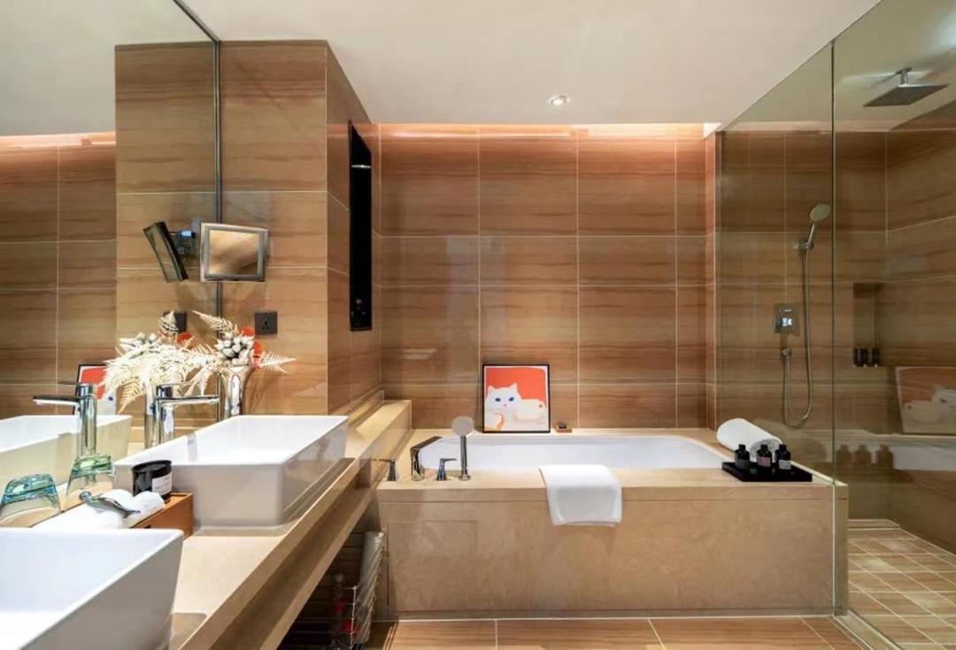 Hongqiao Primus Residence Apartment - National Exhibition Center Sanghaj Kültér fotó