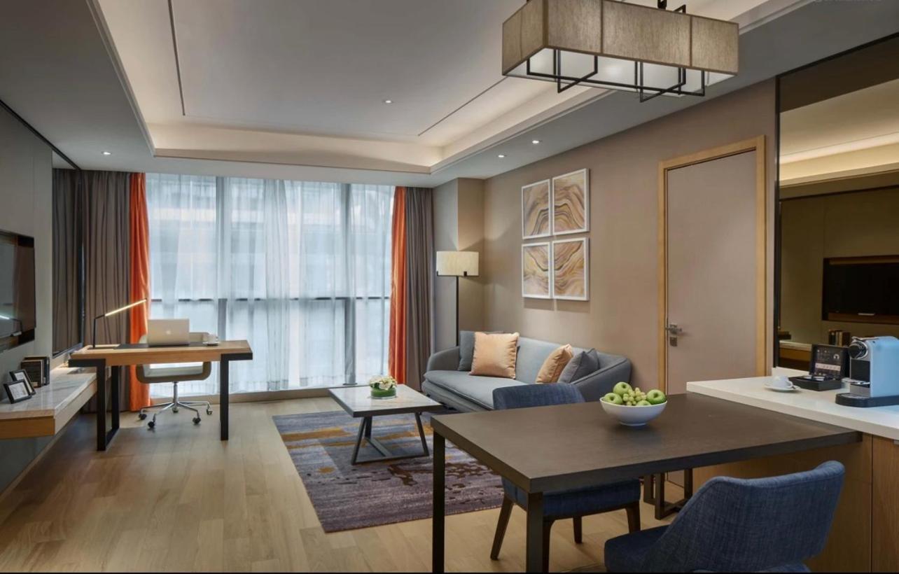 Hongqiao Primus Residence Apartment - National Exhibition Center Sanghaj Kültér fotó