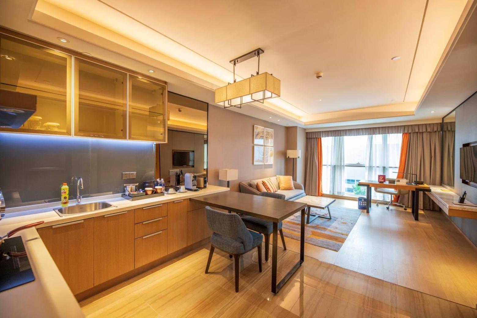 Hongqiao Primus Residence Apartment - National Exhibition Center Sanghaj Kültér fotó