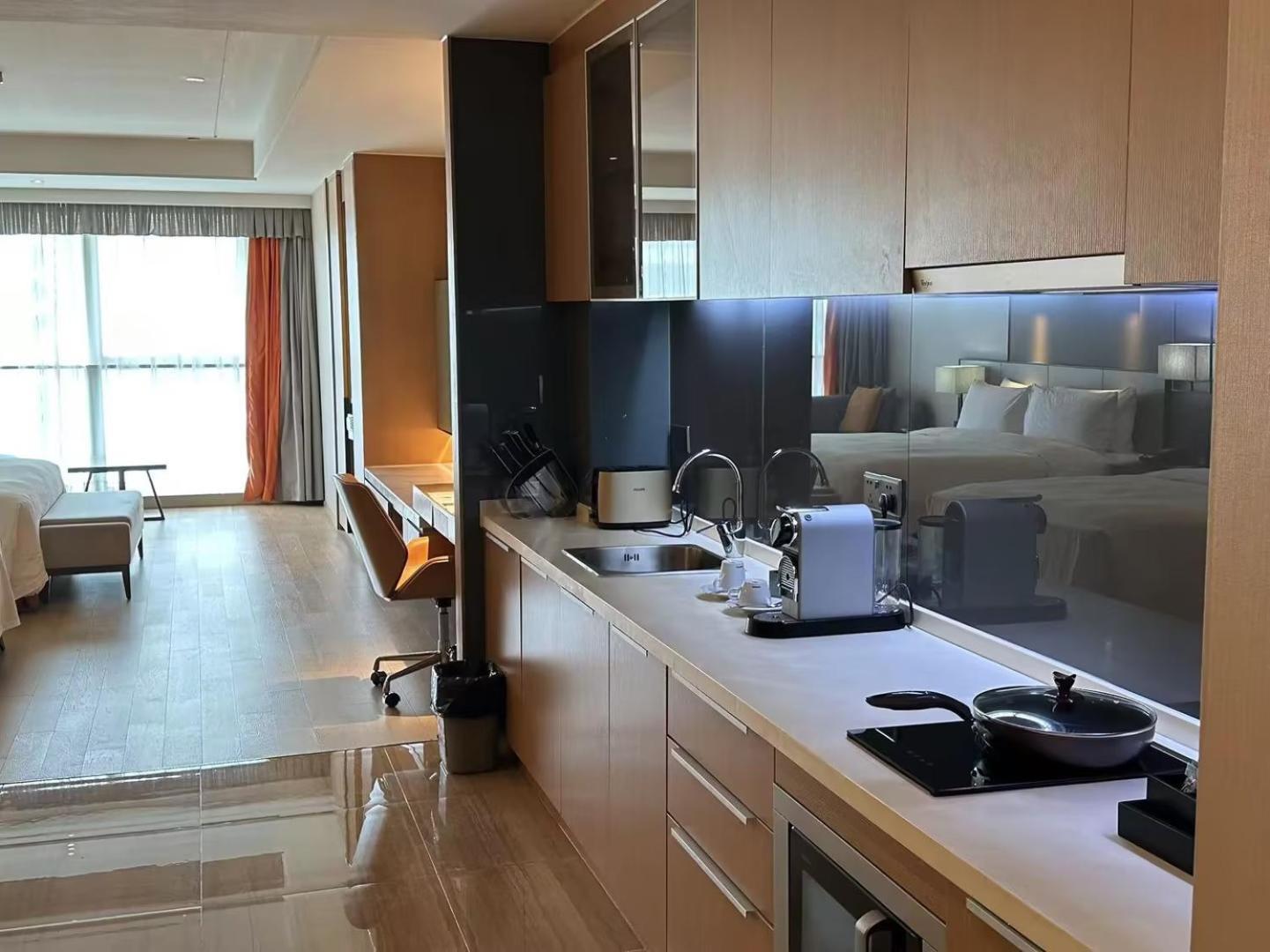 Hongqiao Primus Residence Apartment - National Exhibition Center Sanghaj Kültér fotó