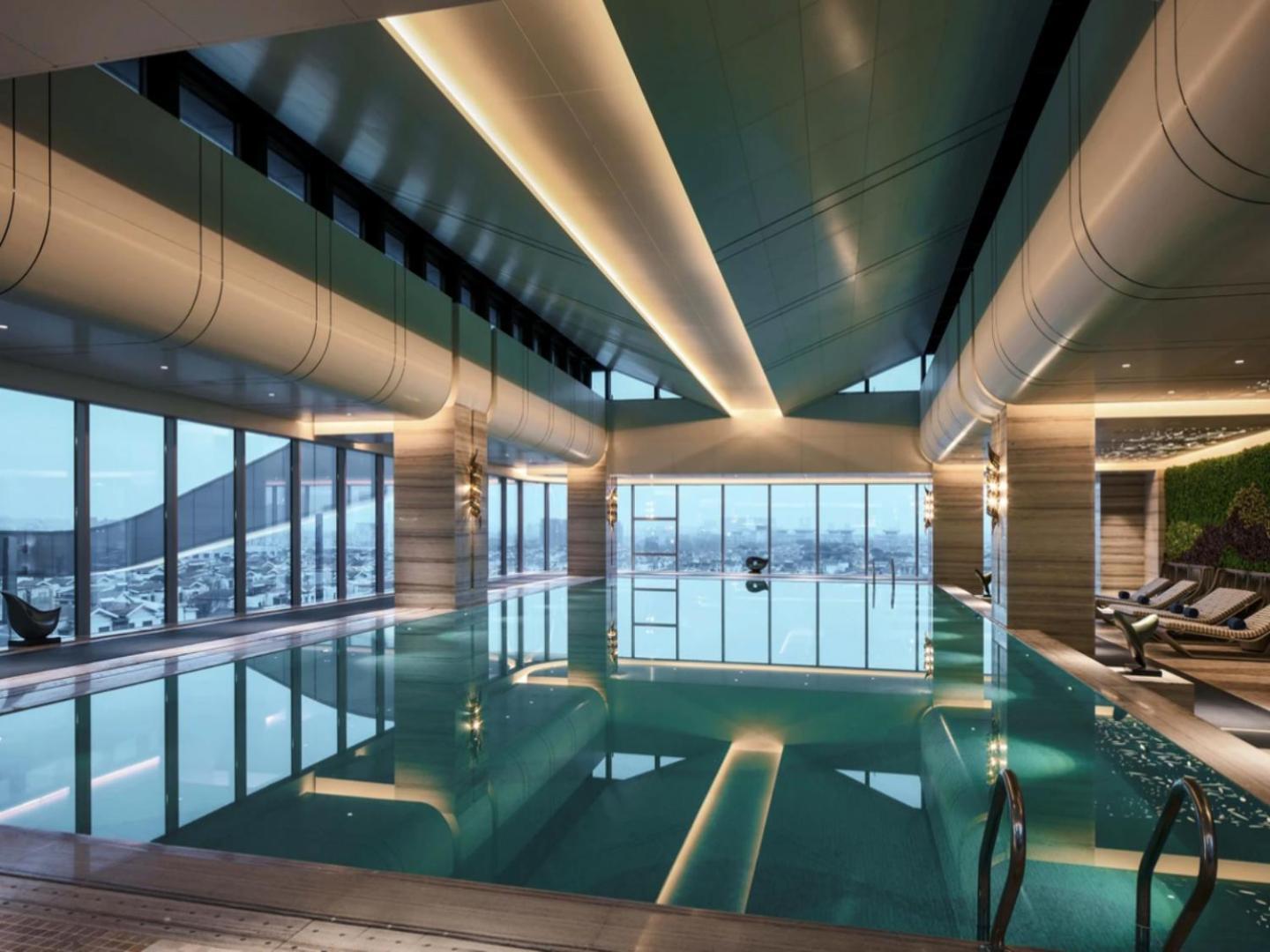 Hongqiao Primus Residence Apartment - National Exhibition Center Sanghaj Kültér fotó